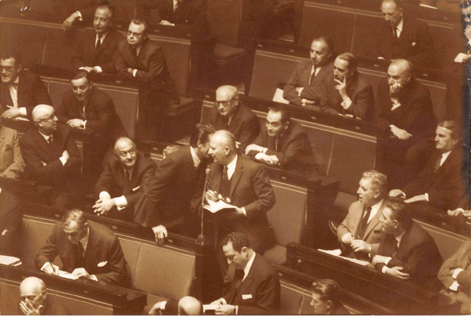 Press Photo. MLE10777. Approximately 30x20 Cm. Paris. National Assembly