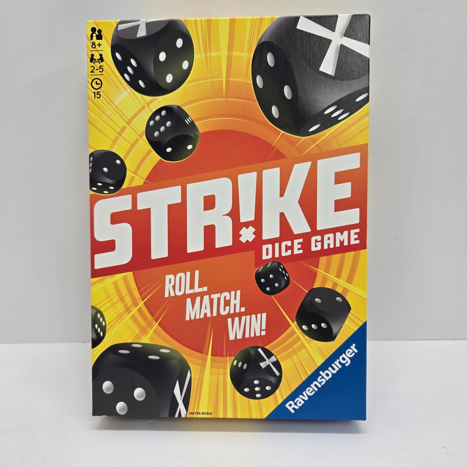 STRIKE Dice Game Ravensburger 2020 NEW Board Game Roll Match Win