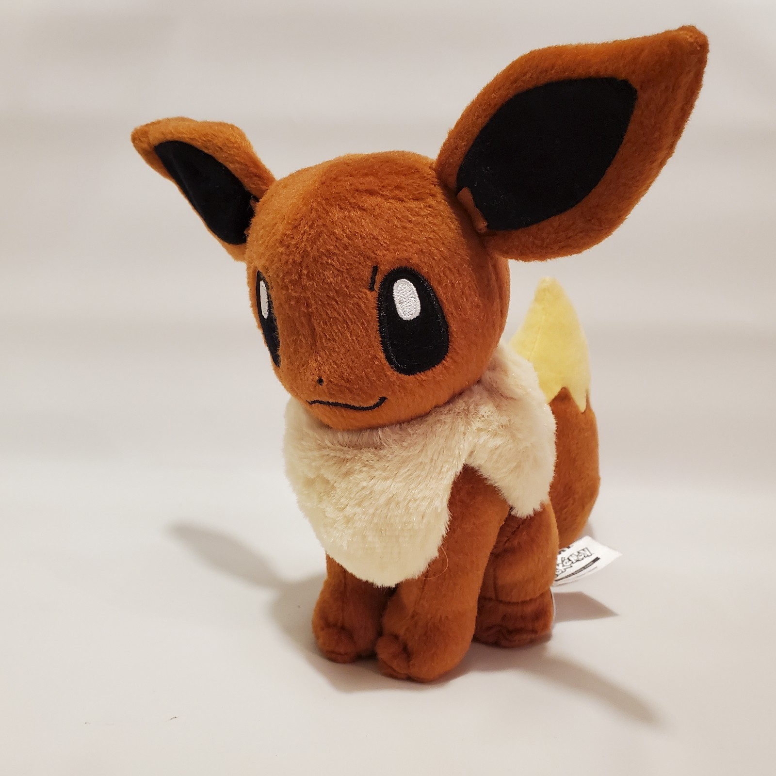 Tomy Pokemon Eevee Plush 9” Stuffed Toy Eevee Normal Evolution 2015 Nintendo Vtg