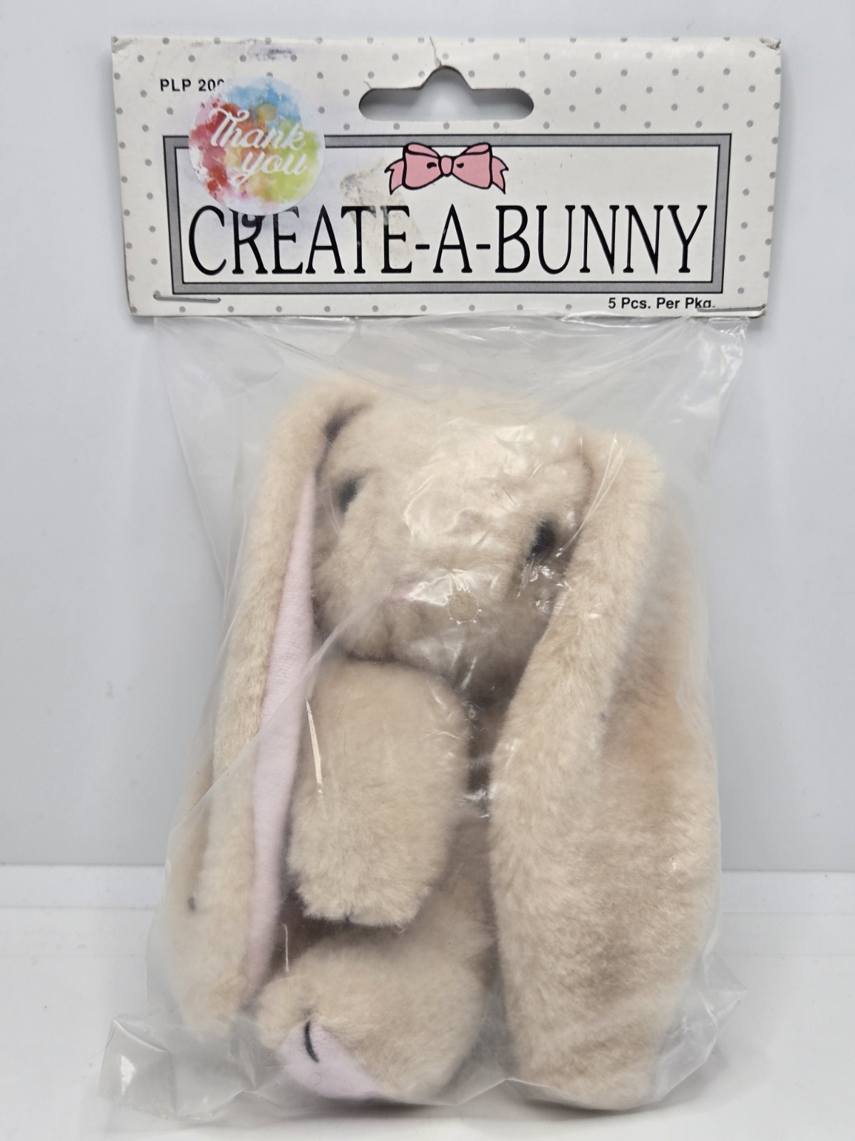 Nicole Paw Prints 8” Tan Bunny Rabbit Parts For Craft Projects Create-A-Bunny