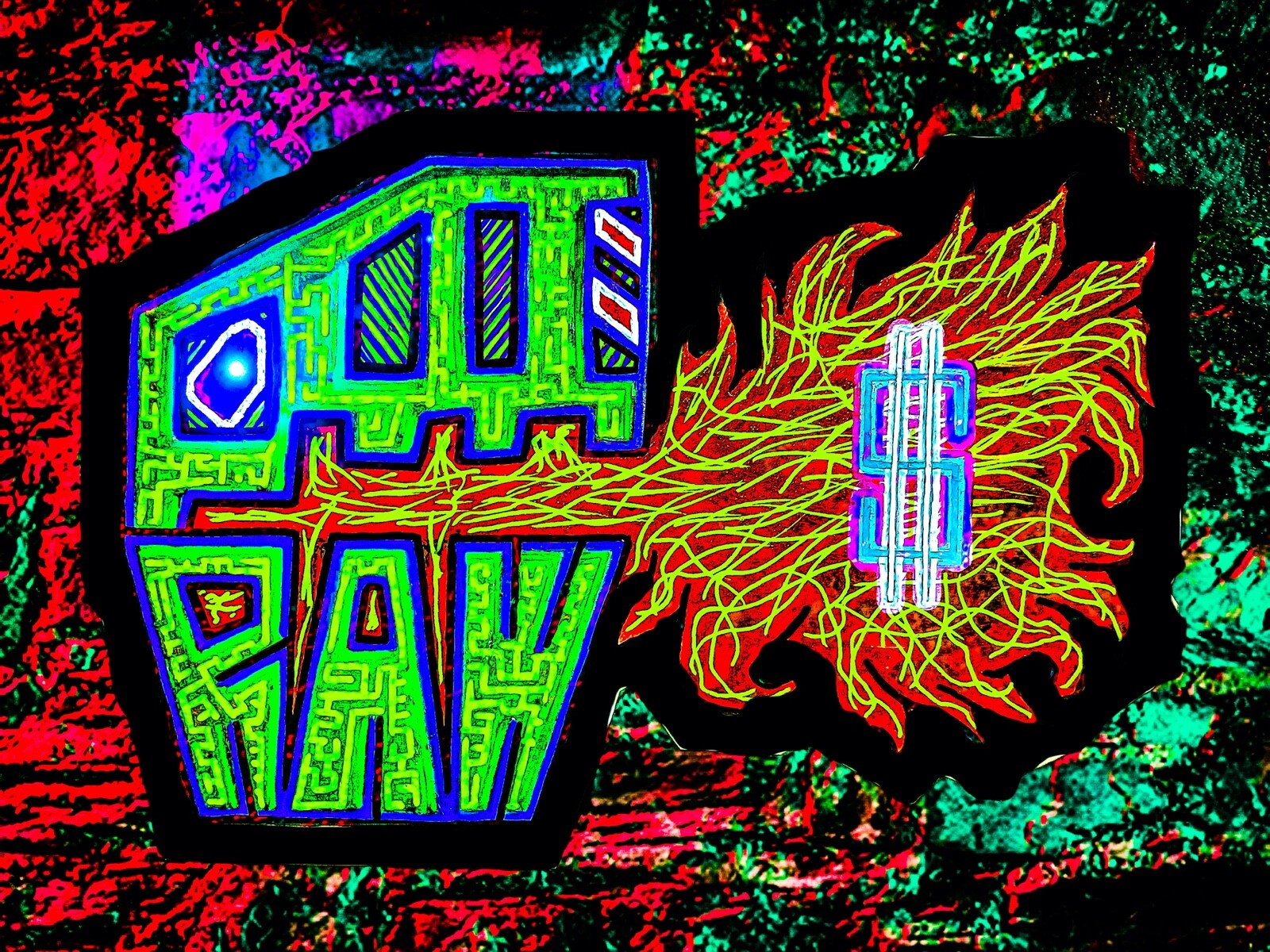 RAW HEAD #35 1of1 NFT, The RAWHEADs Collection by RabidArtWork