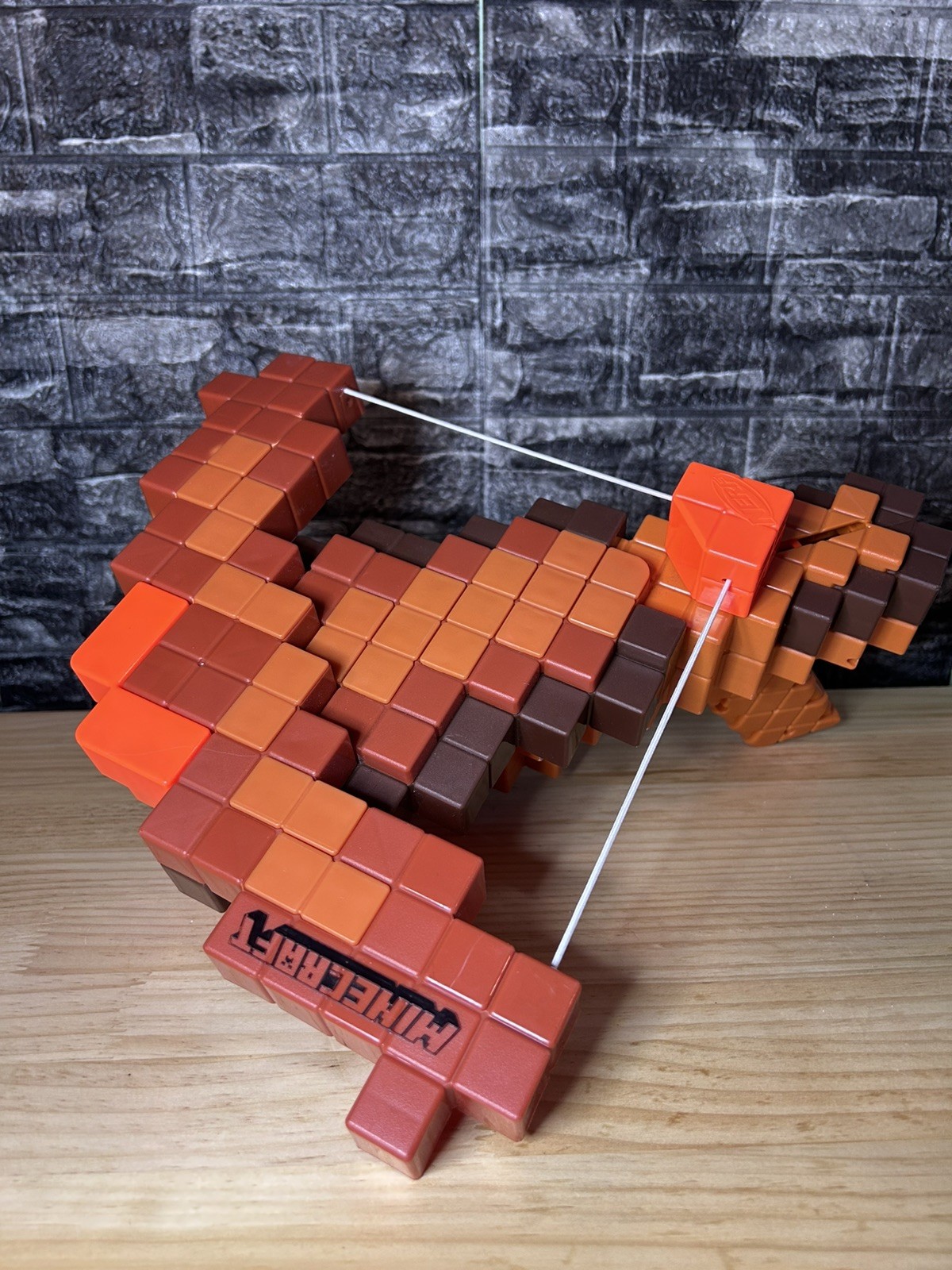 NERF Minecraft Pillager's Crossbow, Dart-Blasting Crossbow Pre Owned No Darts