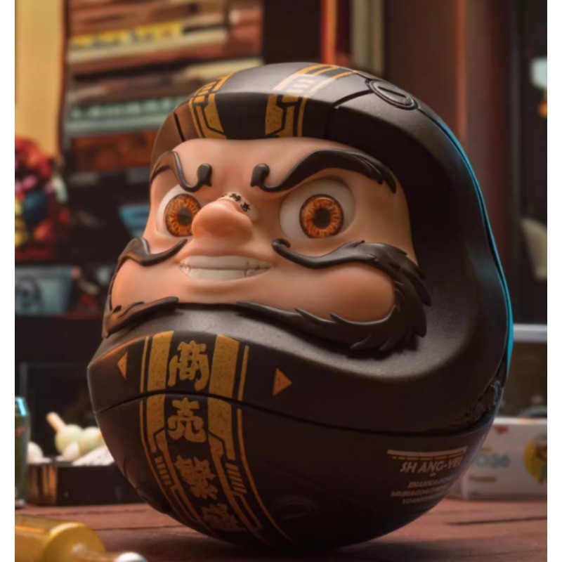 Yuanxingshi Authentic Dharma Black Edition 2.7" Creative Collectible Gift