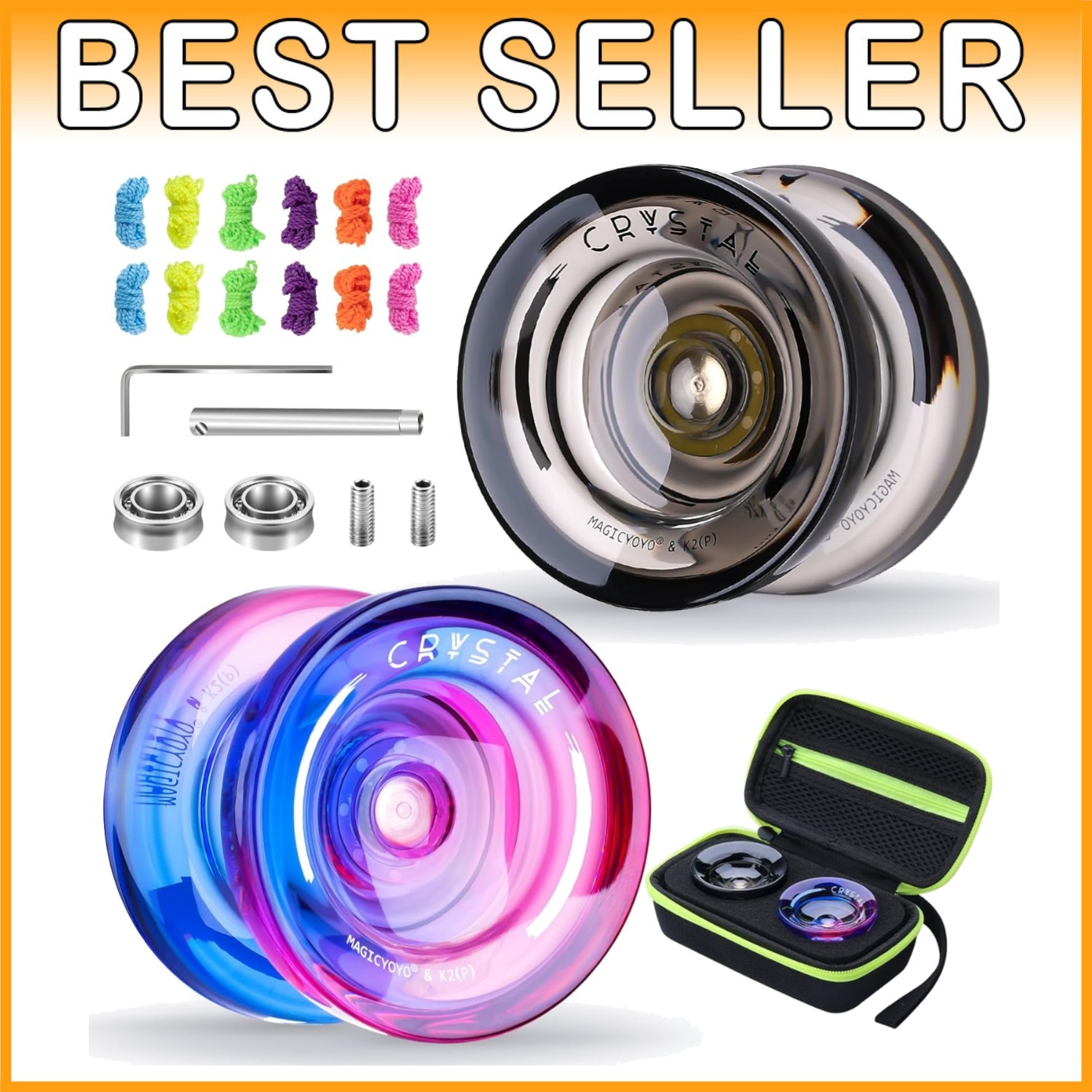 Professional Responsive YoYo Combo + Storage Case