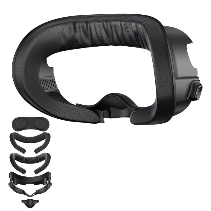 Adjustable Facial Interface for Meta Quest 3 Accessories,Face Cover with Brea...