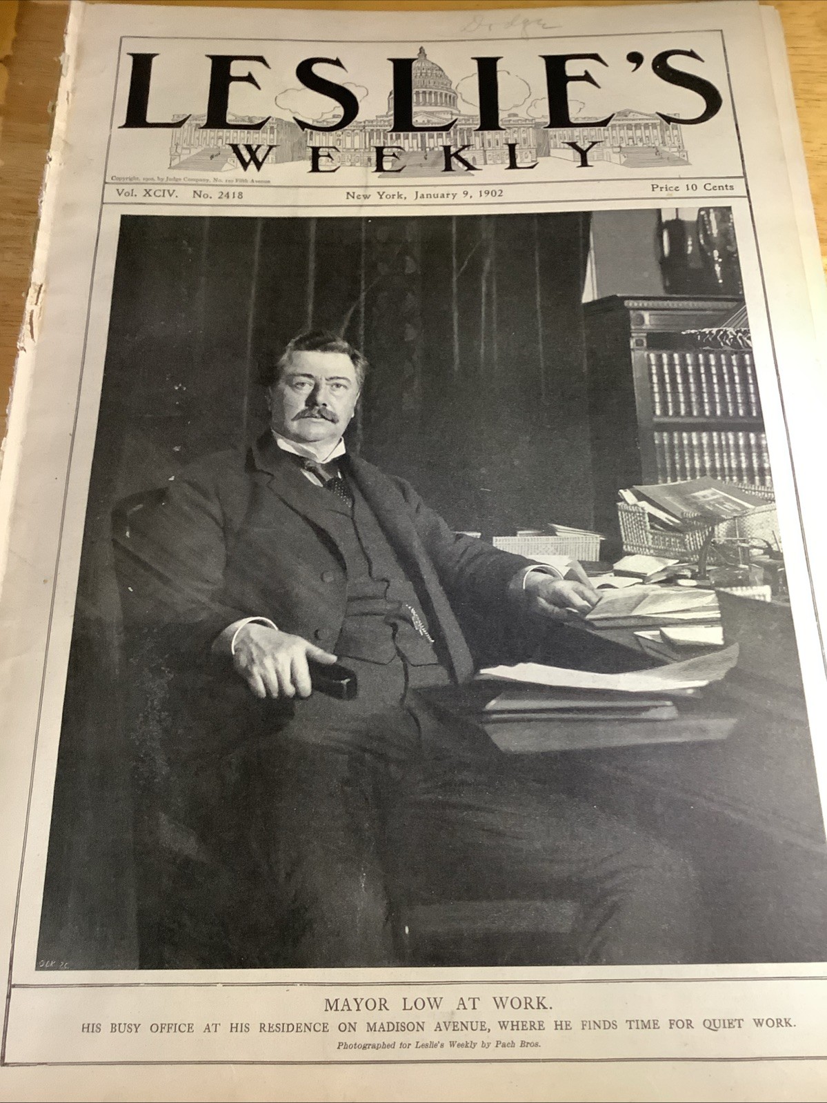 1902  FRANK LESLIE’S MAGAZINE / NEWSPAPER ~ WONDERFUL CONTENT