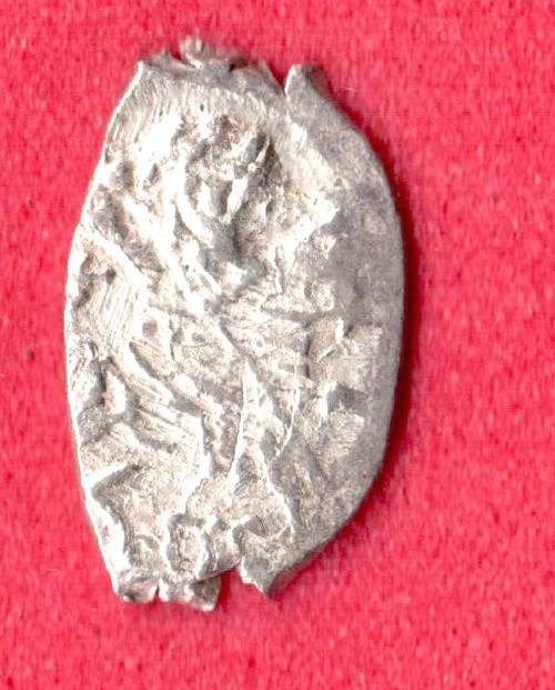 Russia Wire Silver Kopeck ca 1606 False Dmitry Pskov Rare 6181