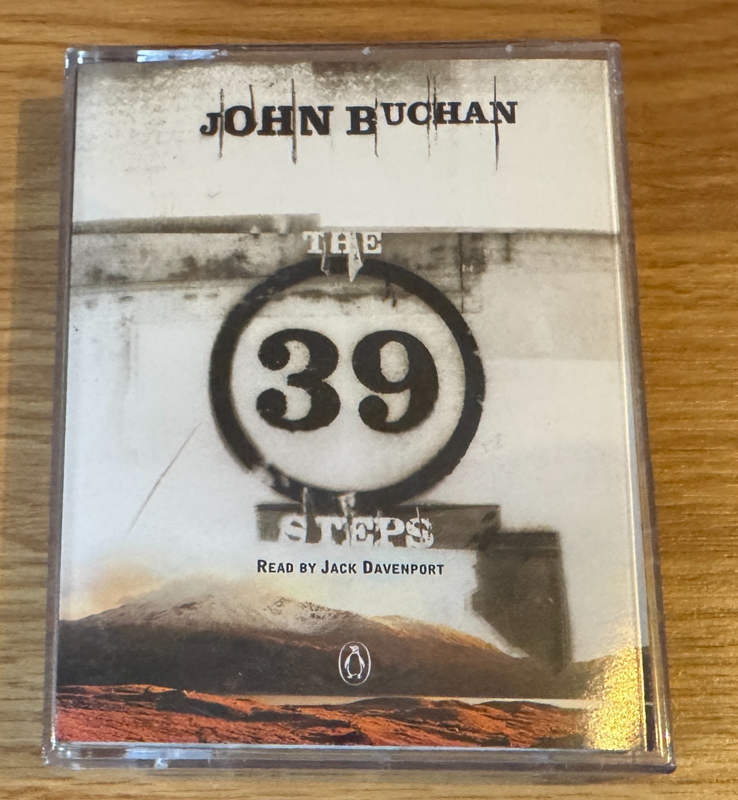 AUDIO BOOK John Buchan THE 39 STEPS on 2 x cassettes read by Jack Davenport