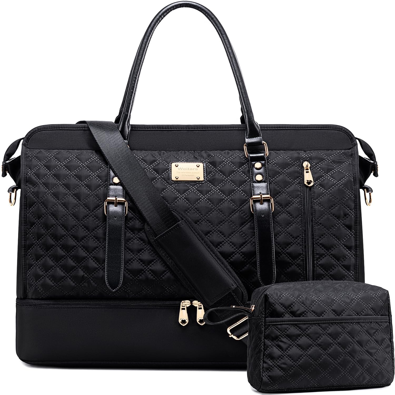 Weitars Weekender Bag Overnight Bags for Women,Duffel Bags for Travel Gym wit...