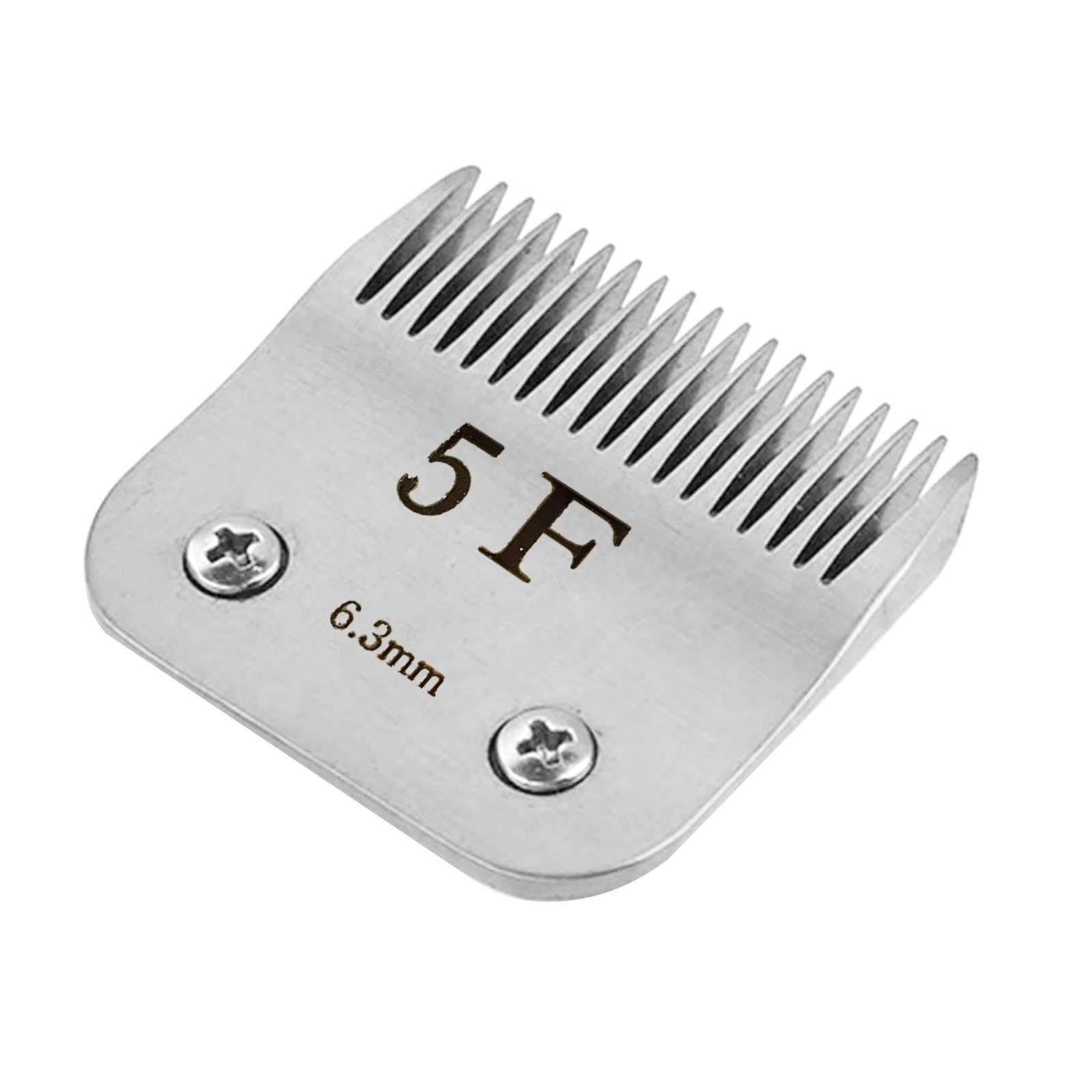 5F Cutting Length 6.3mm/ 1/4" Detachable Pet Grooming Clipper Blade For Oster A5