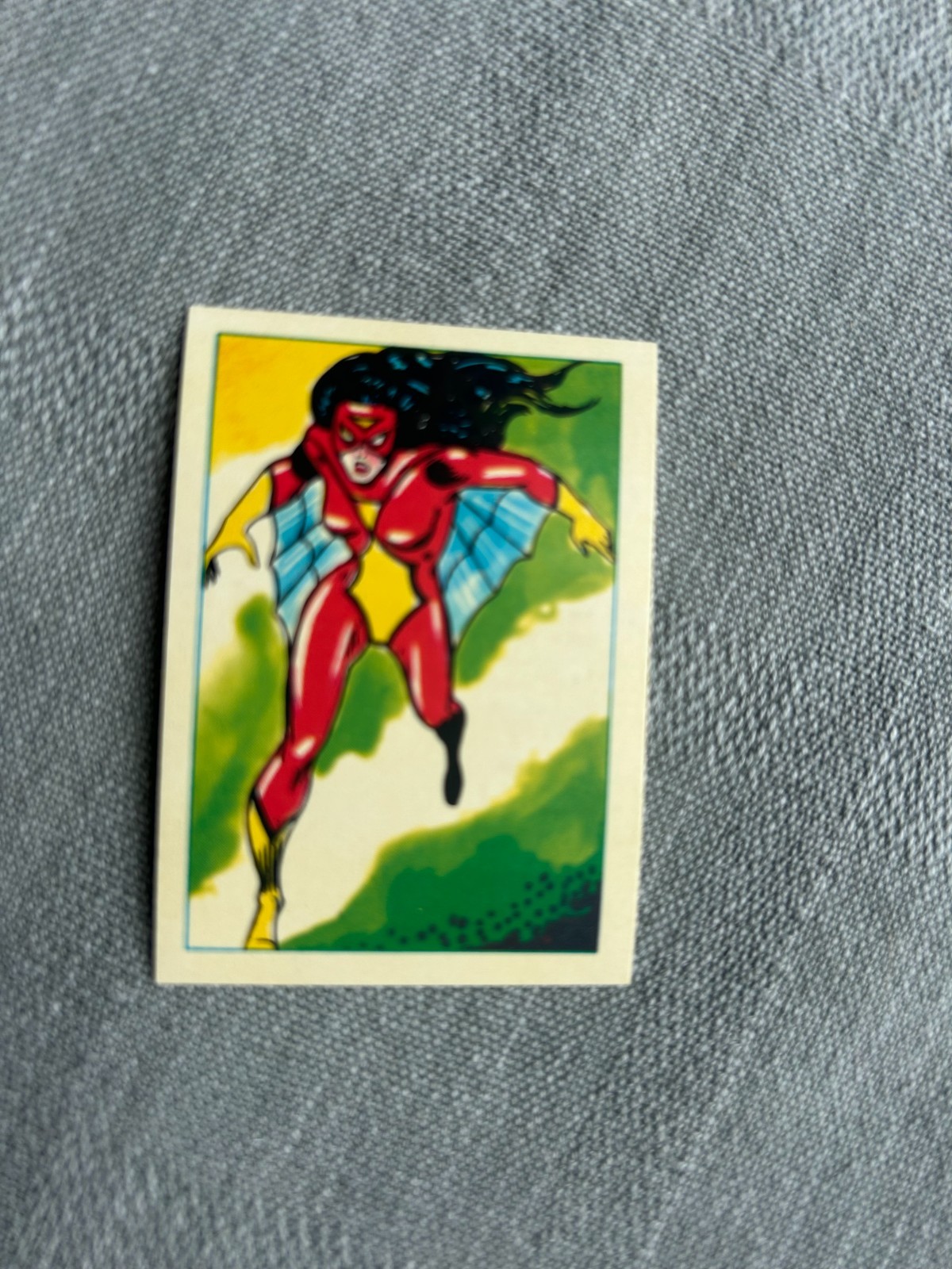 Marvel Superheros 1980 ( a. G.E Stickers No. 33 (2 1/2in x 1 13/16in) - Very +)