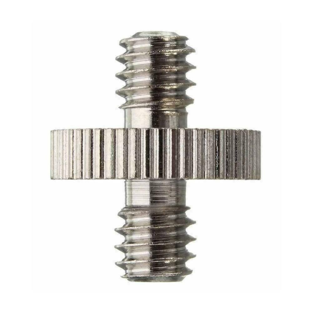 1/4" Male to 1/4" Male Threaded Camera Screw Adapter US For Tripod Holder N7Q6