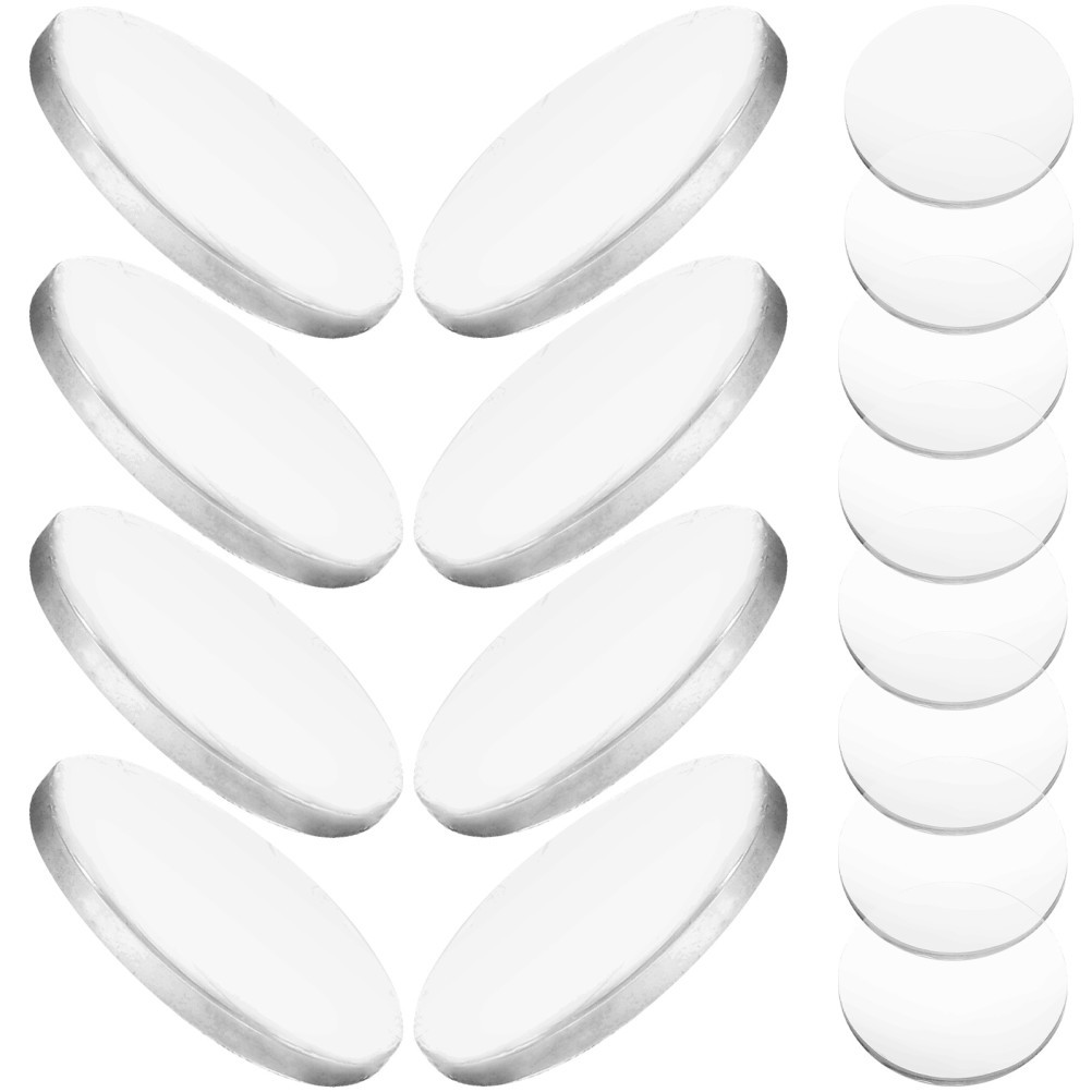 20 Pcs Clear Magnifier Lens Acrylic Convex Lens Lens for Magnifier Making