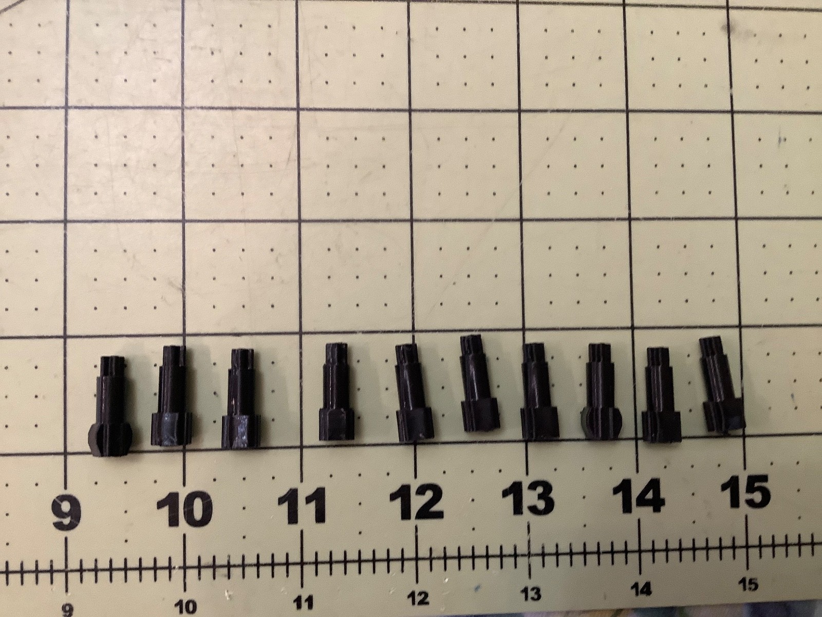 10-Pack of 3D Printed for Vintage Apple  IIe Computer Key Long Stems  SMK