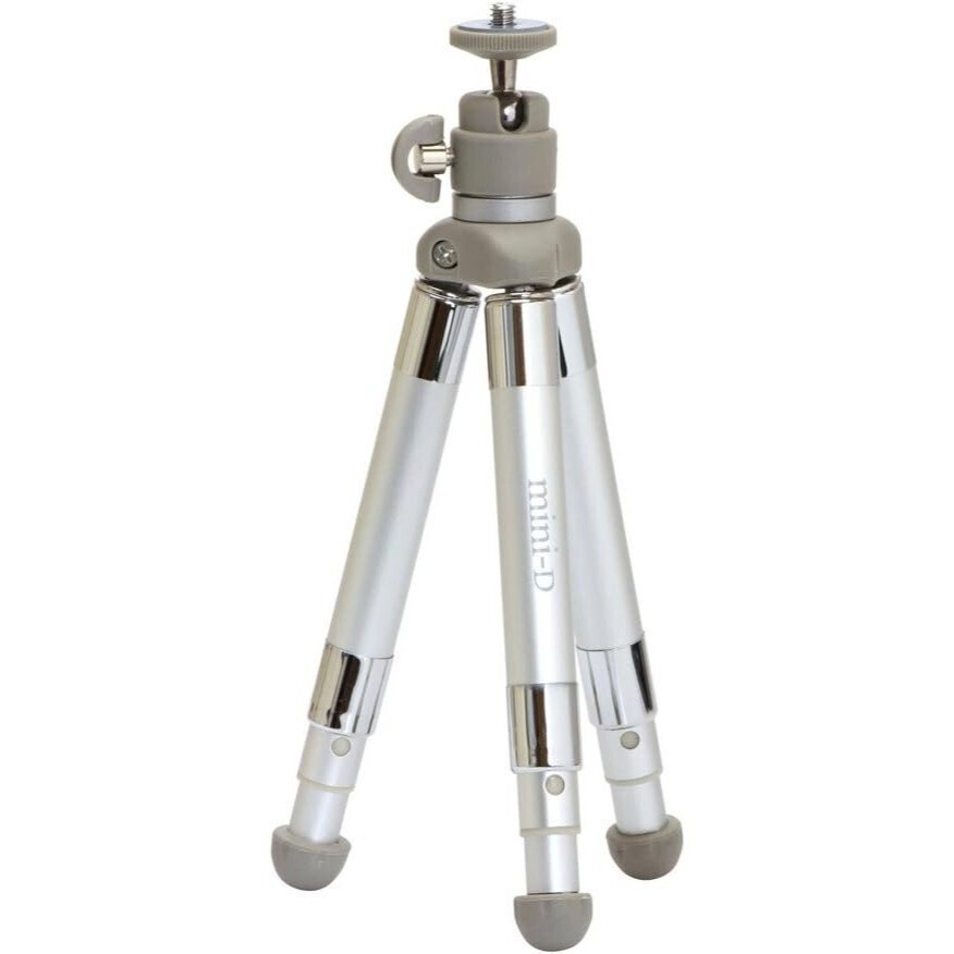 Sunpak Platinum Plus by Sunpak 120BB Mini-D Tripod (Silver)