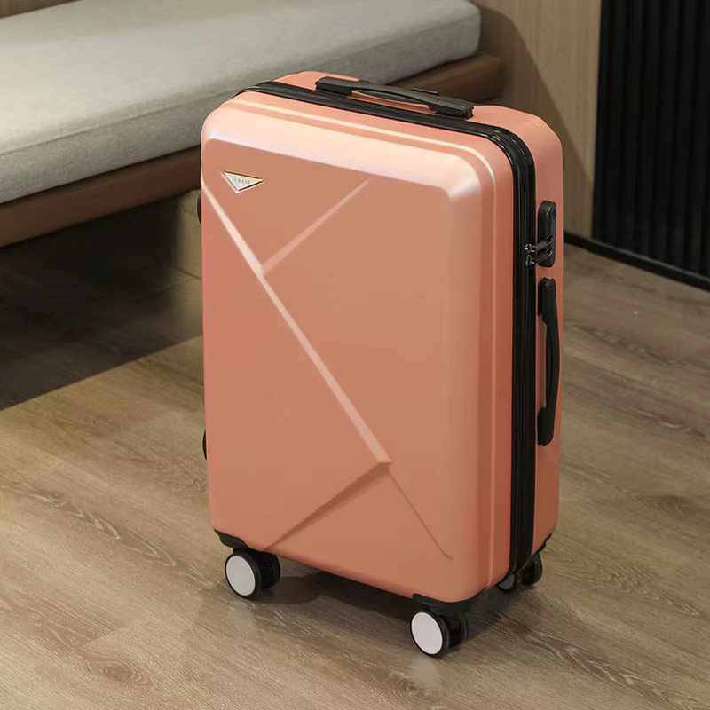 Rolling Rose Gold Luggage 20", 24", 28" Locking Waterproof & Scuff Resistant
