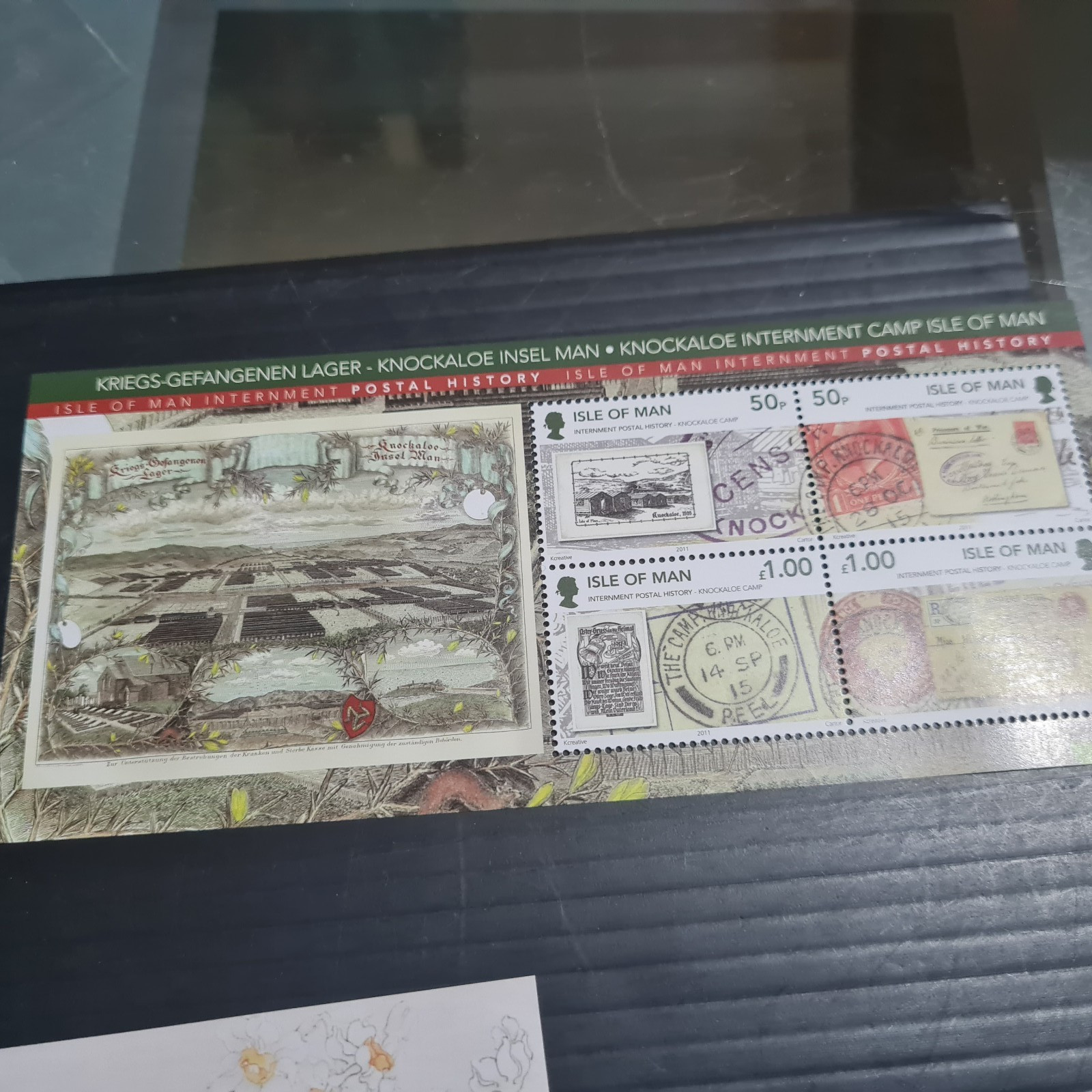 ISLE OF MAN 2011 SG MS1690 INTERNMENT (2ND SERIES) MNH