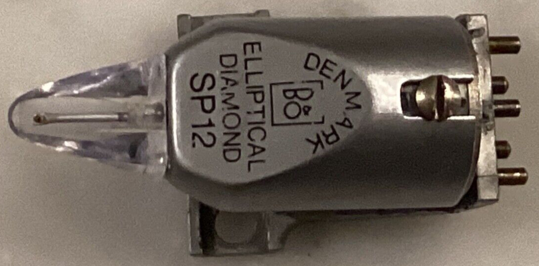 BANG & OLUFSEN B&O SP12 CARTRIDGE & NEW STEREODYNE STYLUS FOR 1/2" HEADSHELLS .