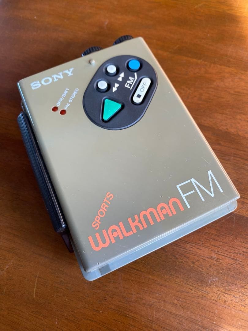 Sony Cassette Walkman WM-F5 Then Retro
