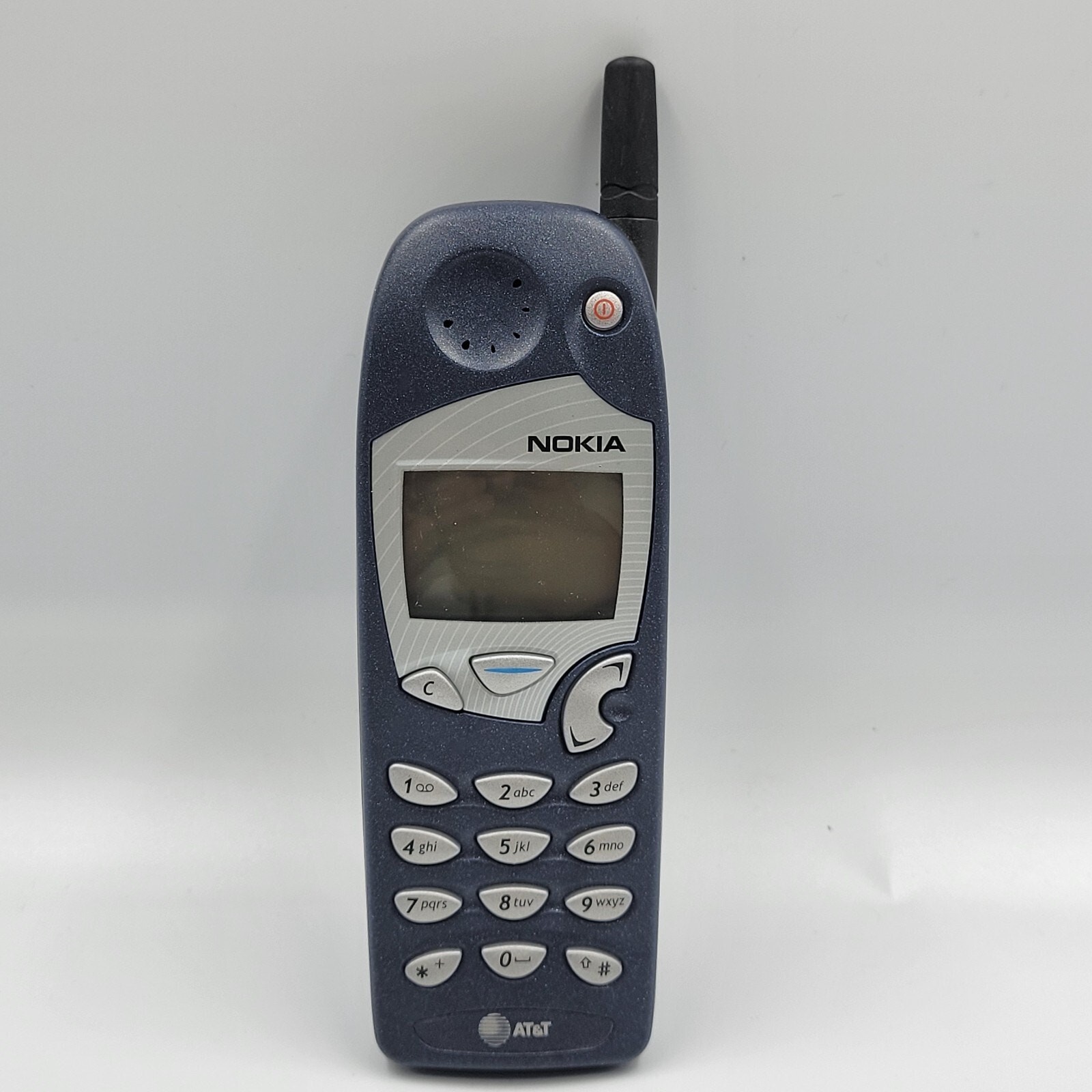 VINTAGE Nokia 5165 Blue AT&T Cellular Mobile Phone UNTESTED NO CHARGER PROPS