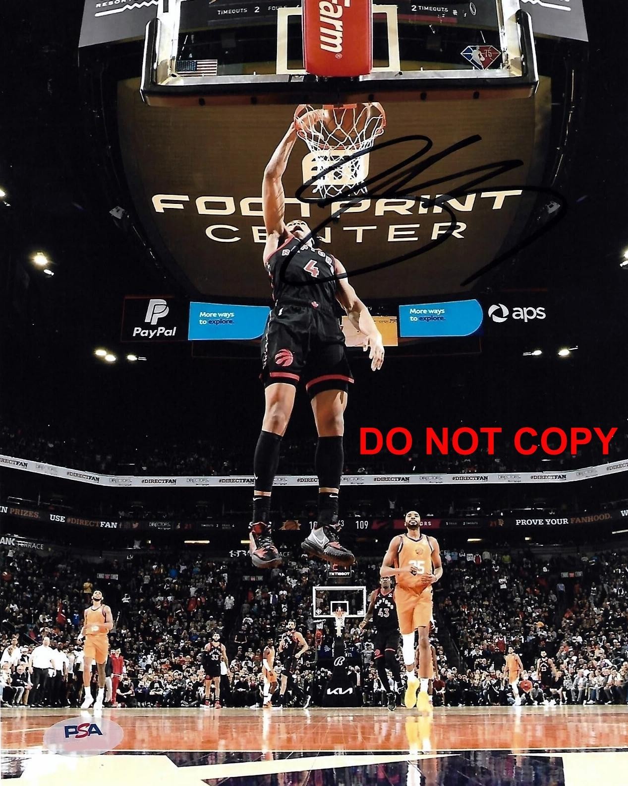 Scottie Barnes TORONTO RAPTORS Signed Autographed REPRINT 8x10 Photo RP