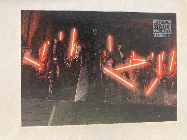 2010 TOPPS STAR WARS GALAXY CARD SERIES 5 SITH INFILTRATION DARTH 112 597 !