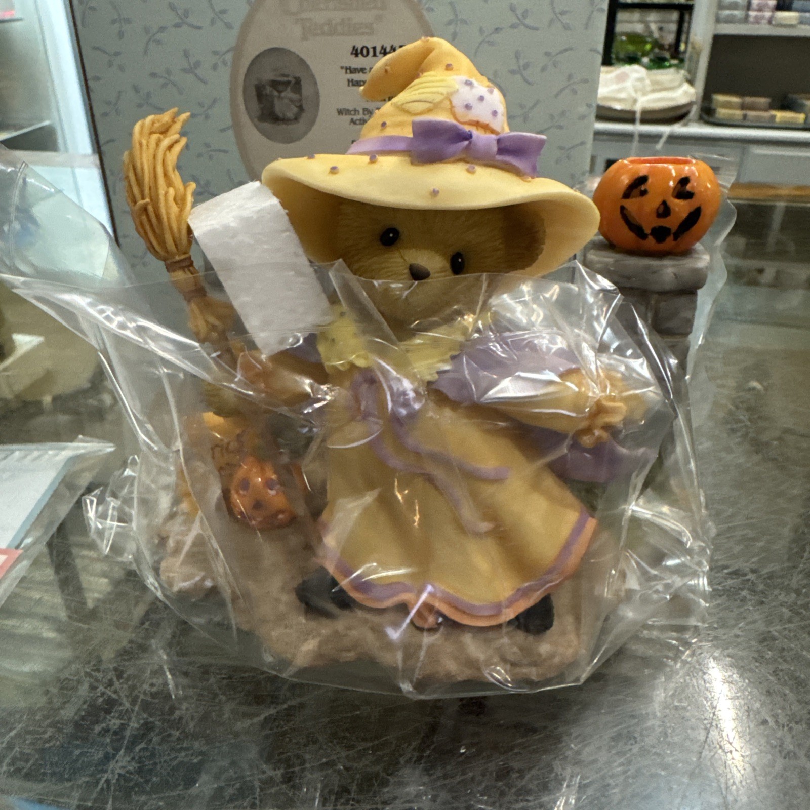 2009 Cherished Teddies 4014434 Muriel Have A Witchingly Happy Halloween NIB ✨