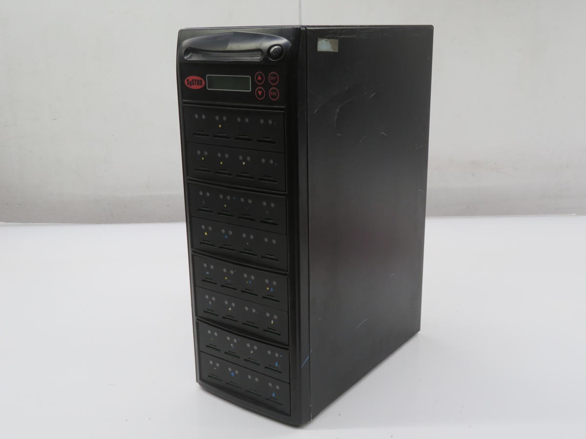 SYSTOR ES-28195 MULTIPLE USB THUMB DRIVE DUPLICATOR T236258