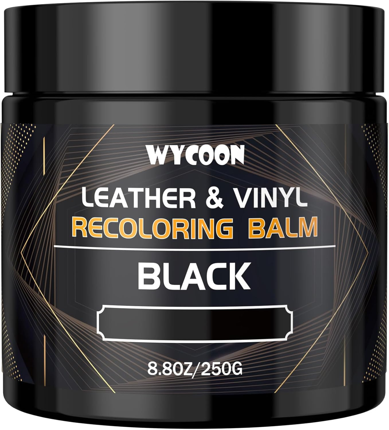 Leather Recoloring Balm & Color Restorer | Black Leather Dye, Paint & Repair Kit