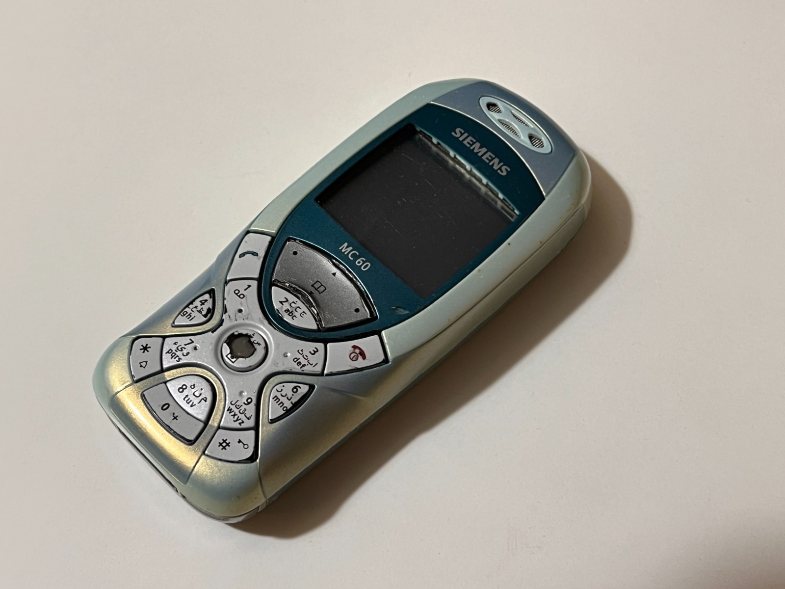 Siemens MC60 Blue  – Vintage Cell Phone