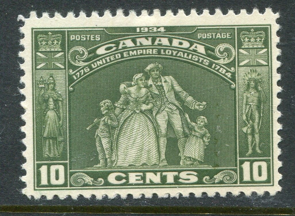 Canada #209 United Empire Loyalists 10 C. [Mint Hinged]