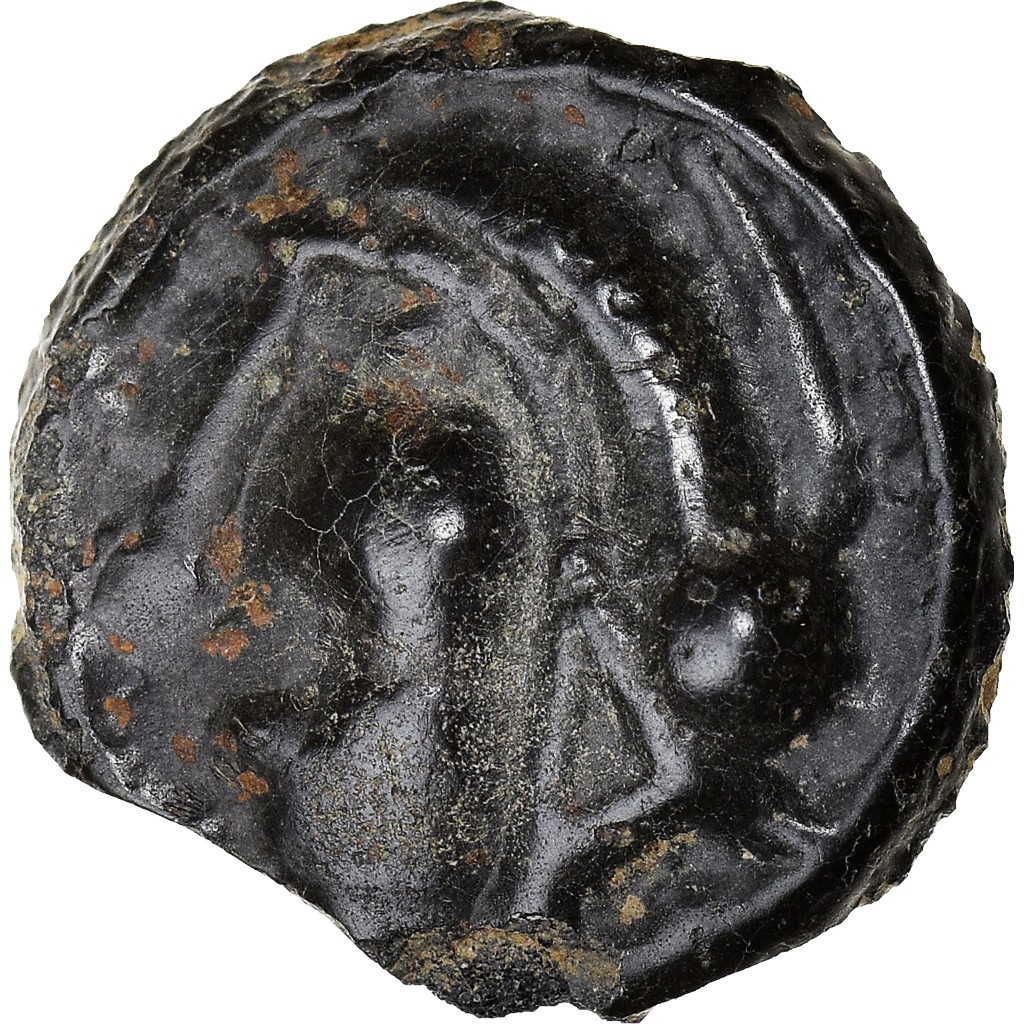 [#909419] Coin, Sequani, Potin, Ist century BC, EF, Potin, Delestrée:3256