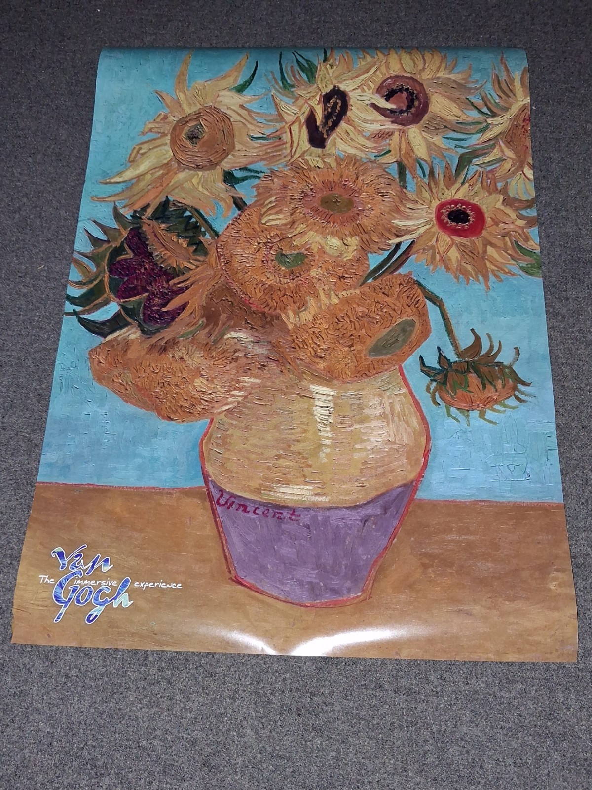 van gogh immersive experience poster