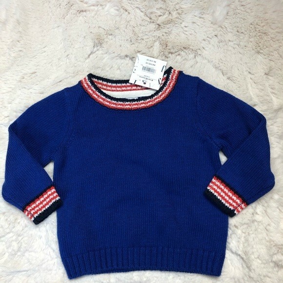 Janie and Jack pullover sweater sz 6-12 Months NWT