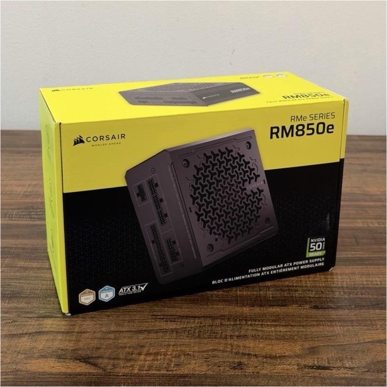 Corsair RM850e Fully Modular ATX Power Supply 850W 1 Fan 24 Pin PCIe SATA