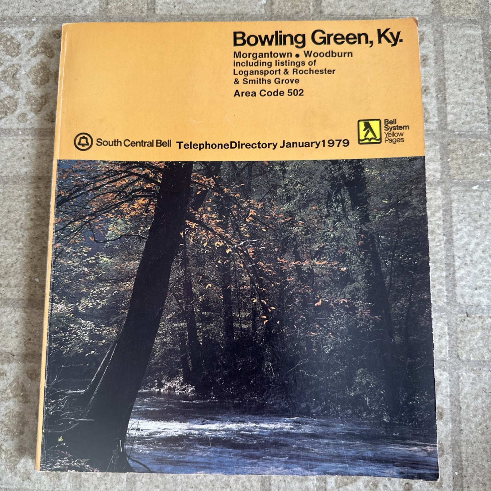Jan 1979 Bowling Green Ky Area Telephone Directory Morgantown Woodburn