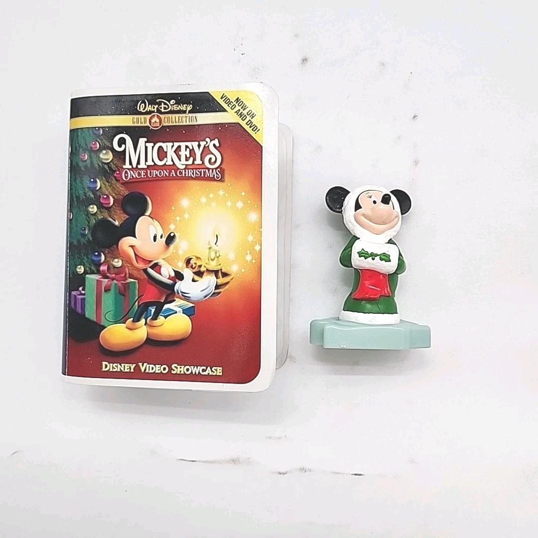 McDonalds Happy Meal 2000 Disney Video Showcase Minnie Mouse Christmas Ornament