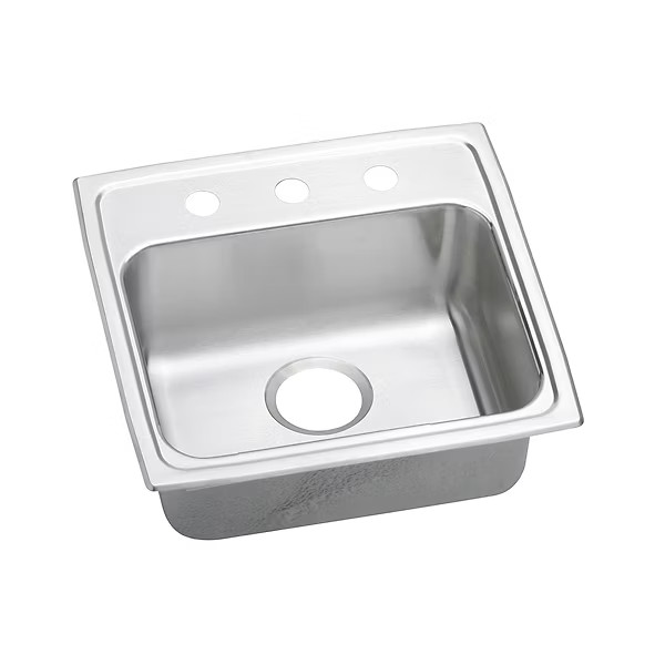 ELKAY Single Bowl Drop-in Sink with Quick-clip LRADQ1918653