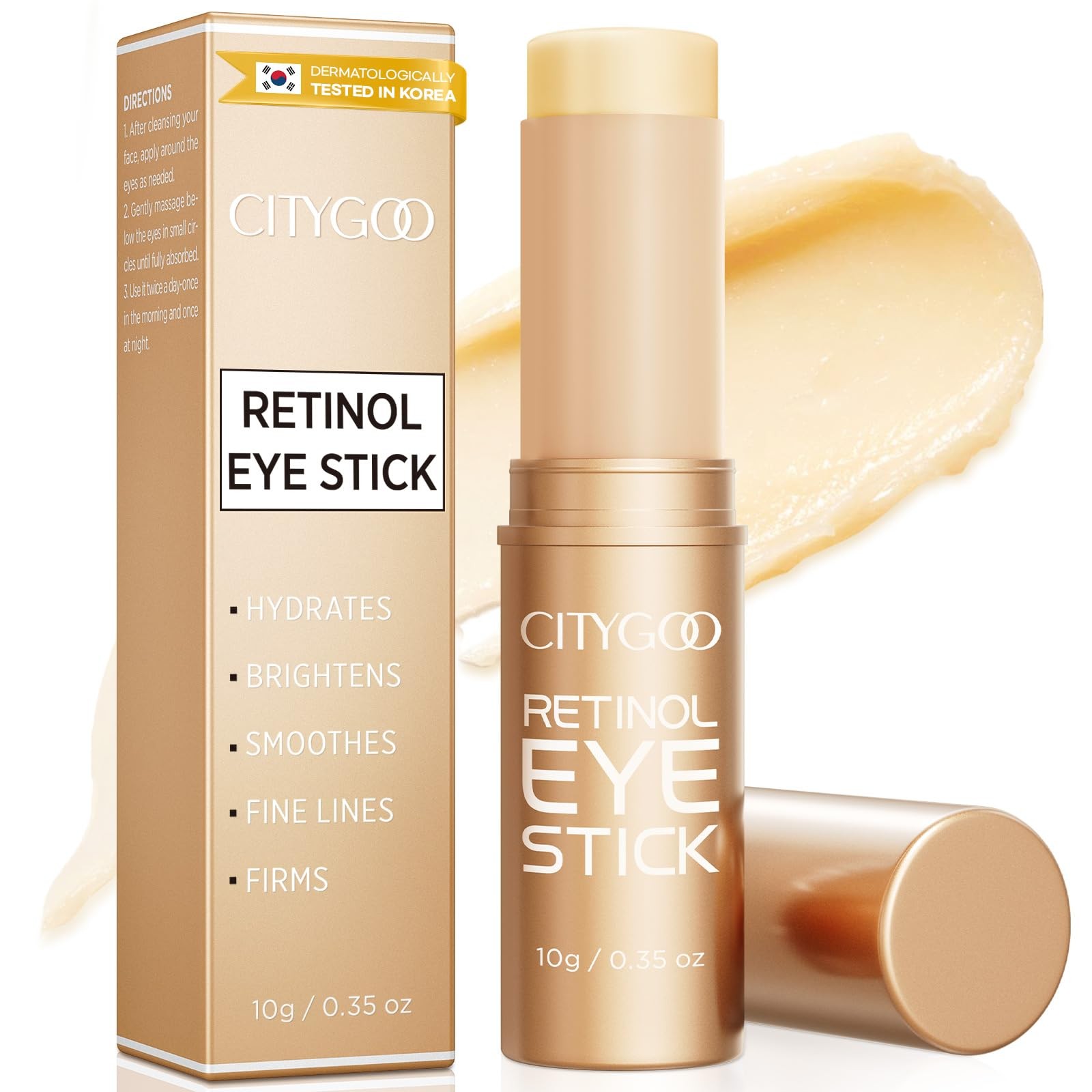 Retinol Eye Stick Hydrating Dark Circle & Puffiness Balm Retinol & Collagen