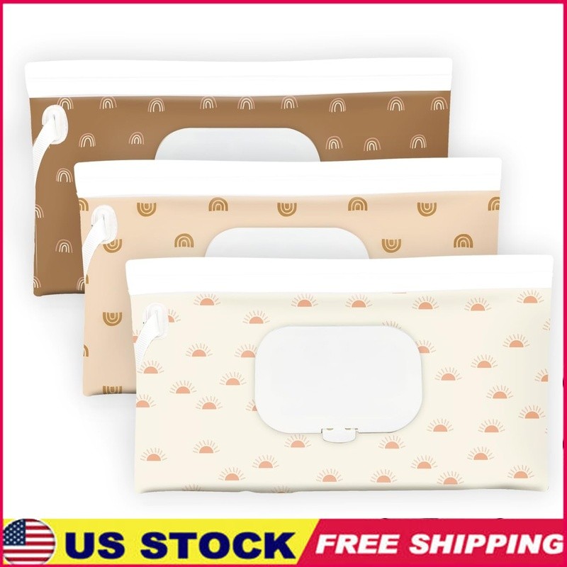 Portable Wet Wipe Dispenser EVA Waterproof Reusable Compact Travel Case New