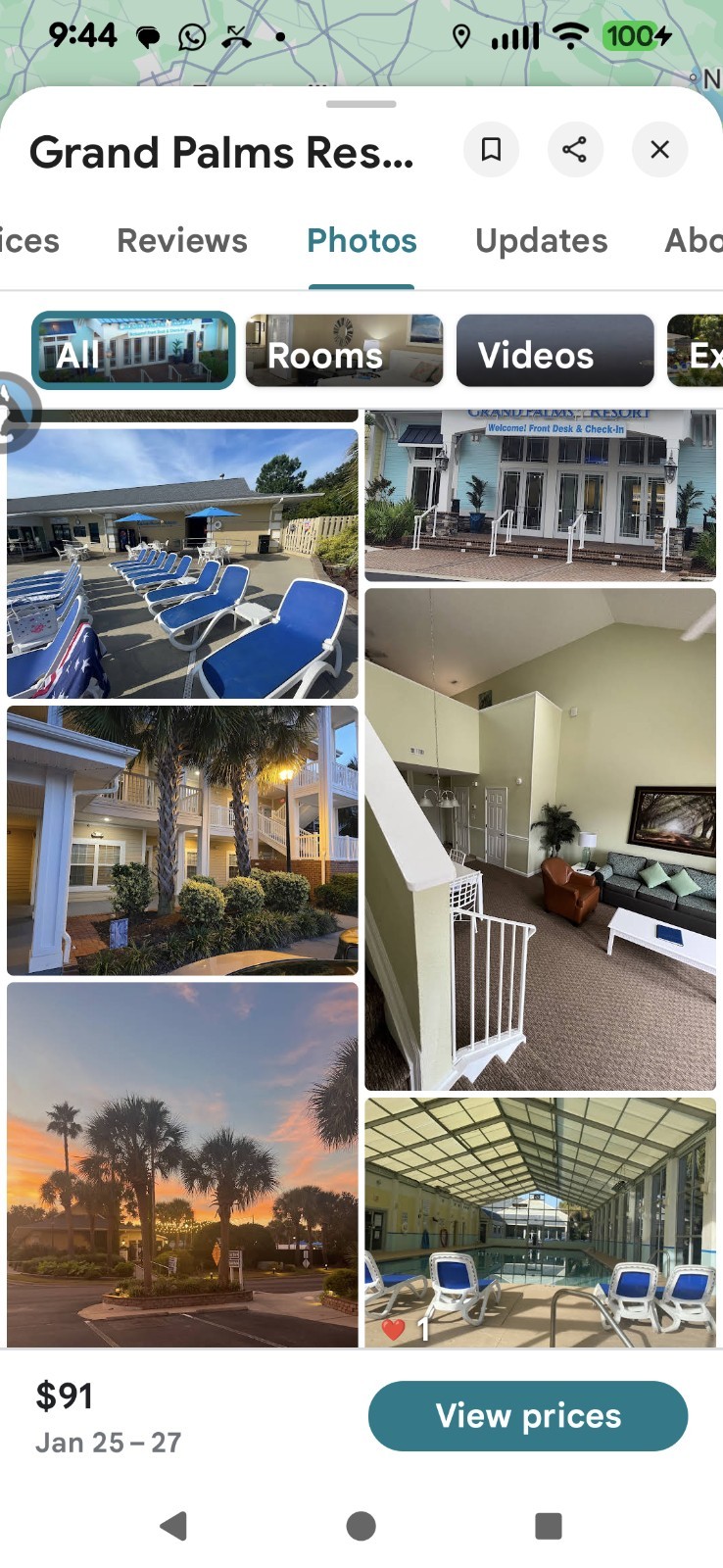 Enjoy A Great Week Of Fun And Relaxation At Grand Palms Resort for 8 or less