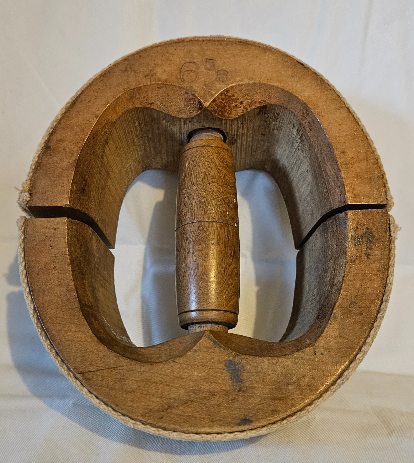 Antique Wooden Hat Stretcher Early 20th Century Sizes 6 5/8 Adjustable