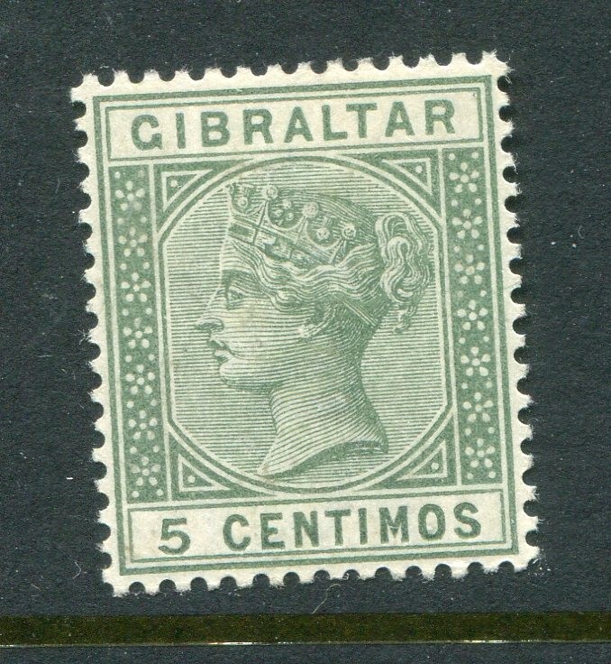 Gibraltar #29 Victoria 5 C. [Mint Hinged]