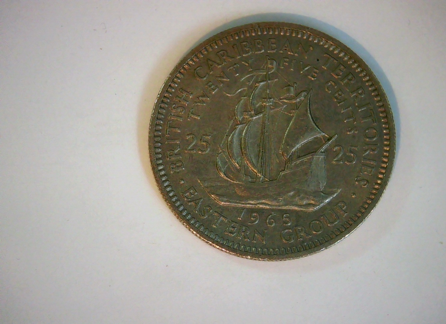British Caribbean Territories (Eastern Group) 1965 25c British Caribbean Territo