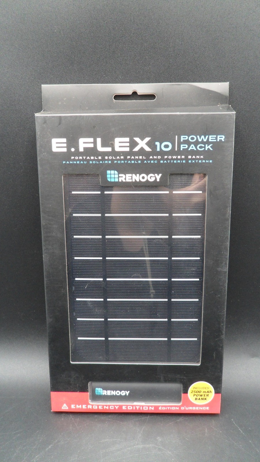 Power Bank Renogy E Flex 10 Solar Panel Foldable Portable 2500 mAh