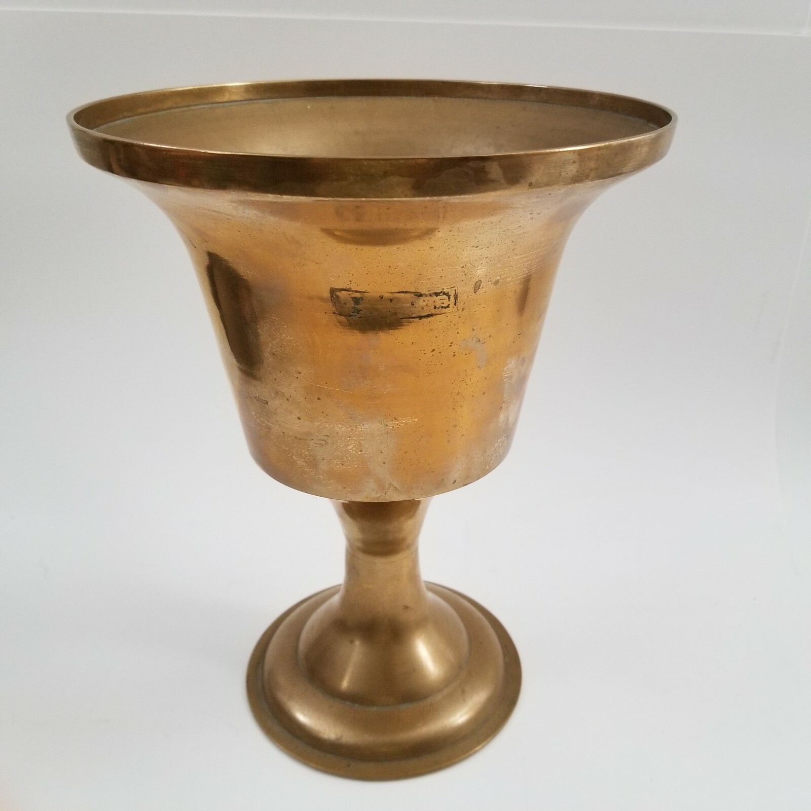 Vintage Garden Table Mantle Planter Urn French Salvage 11"