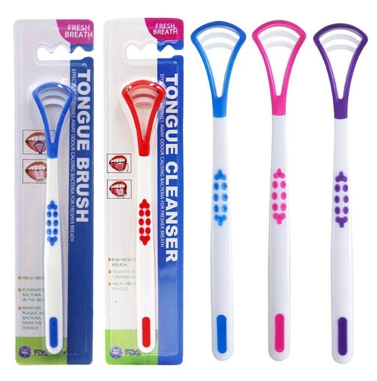 Tongue Scraper Set 3 Pack – Cleaning Tools for Adults & Kids, Fresh Breath