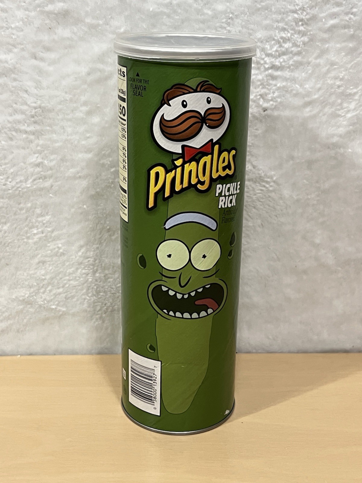 EMPTY RICK AND MORTY SPECIAL EDITION PRINGLES CAN