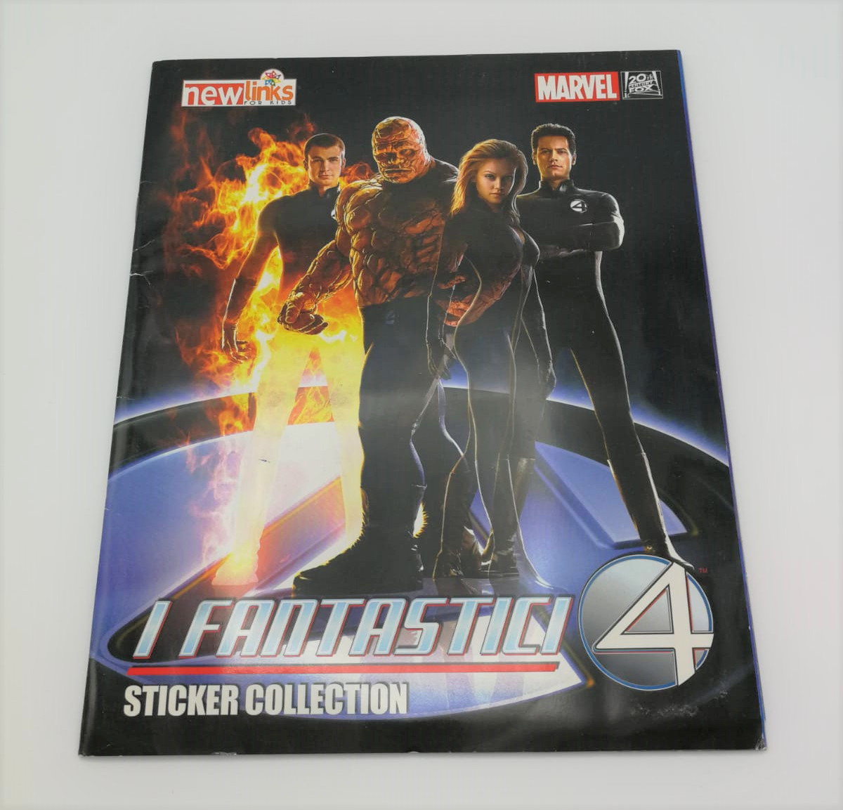 The Fantastic Four Complete Sticker Album Marvel New Links