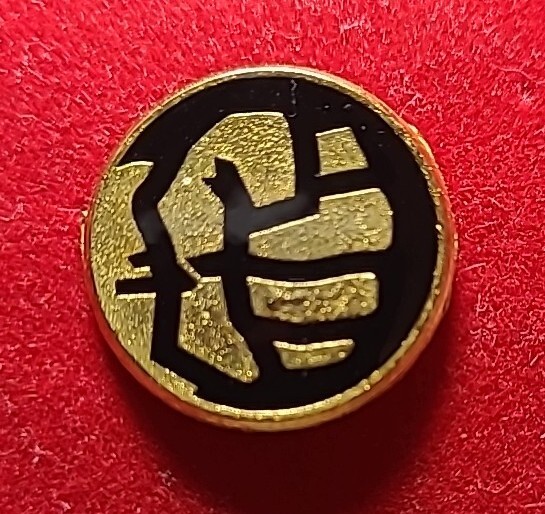 Disney Trading Pin, Marvel, Hulk Logo, Gold & Black, 2020 d